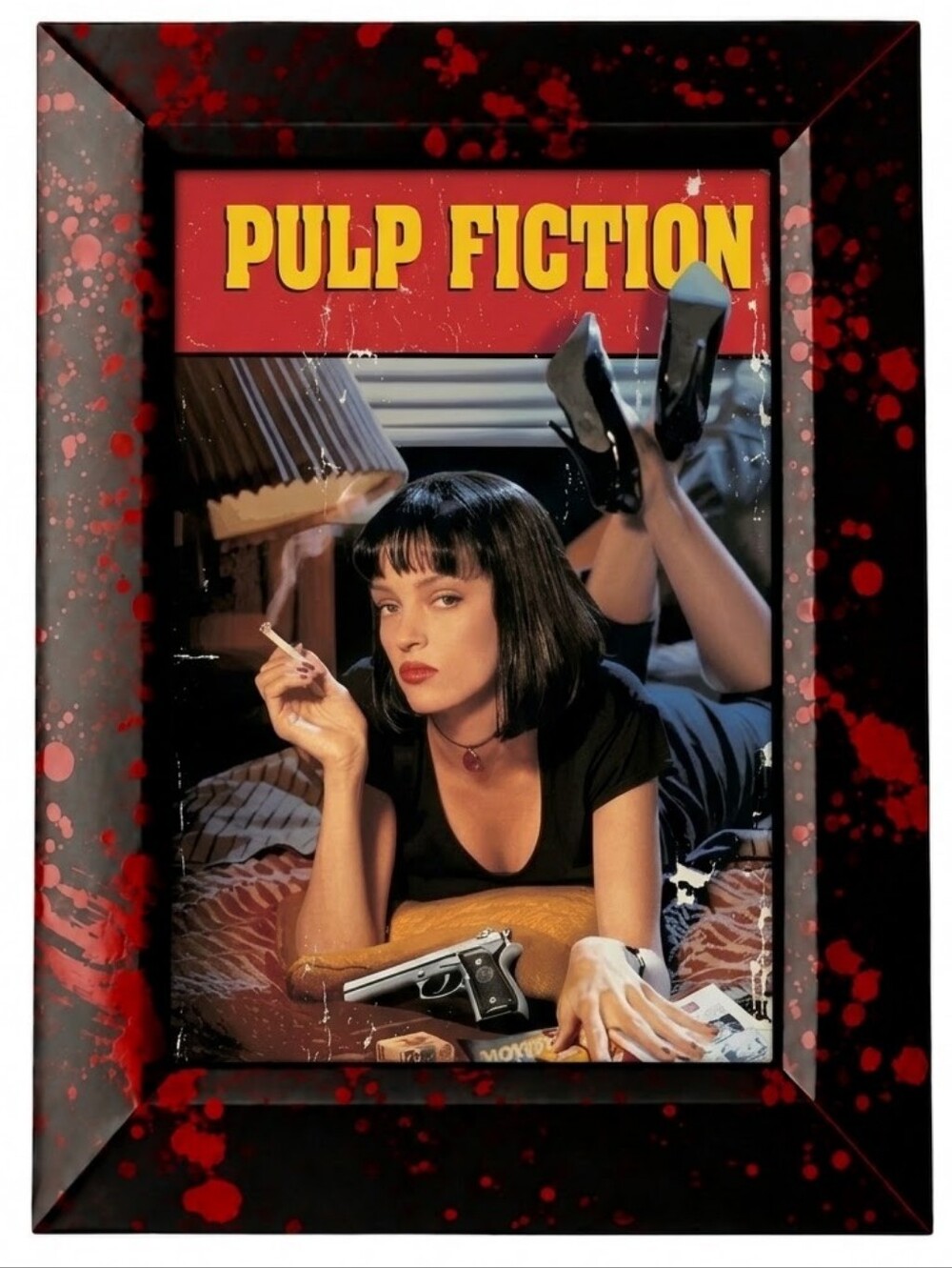 Pulp fiction Horror Thriller 90s Movie Crime Killers Framed Photo Retro Classic